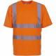 T-shirt manches courtes haute visibilité Yoko Orange
