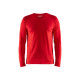 T-shirt manches longues 35001042 - Couleur au choix Rouge