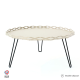 Tables basses de jardin en Acier - Aura Bleu