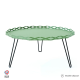 Tables basses de jardin en Acier - Aura Red brown