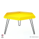 Tables basses de jardin en Acier - Céleste Jaune