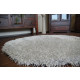 Tapis love shaggy cercle modèle 93600 argentin  cercle 120 cm 