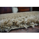 Tapis shaggy galaxy 9000 marron clair - Dimension au choix 