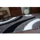 Tapis shaggy space 3d b314 gris - Dimension au choix 