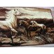Tapis tapisserie - chevaux 100x210 cm 