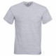 Tee-shirt col v fruit of the loom valueweight manches courtes - Taille et coloris au choix Gris