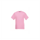 Tee-shirt homme col rond manches courtes fruit of the loom - Coloris et taille au choix Rose