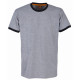Tee-shirt bosseur gris chiné - 11273 