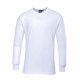 Tee-shirt thermique manches longues portwest Blanc