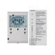 Thermostat d'ambiance digital et programmable siemens rde100 