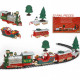 Train musical du père noël koopman 