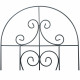 Treillis porte plantes en métal  40 x 120 cm 