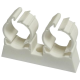 Fixation de tube multicouche ING FIXATION Tub-ring double Ø 26 mm - Boîte de 40 pièces - A315240 