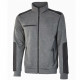 Sweat-shirt zippé snug - ey129 - Couleur et taille au choix Gris