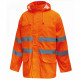 Veste et pantalon de pluie hv cover - hl168 - Couleur et taille au choix Orange-fluo