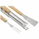 Ustensile pour barbecue 3 pièces 