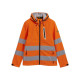 Veste de travail haute visibilité softshell diadora 20471:2013 3 - Couleur et taille au choix Orange-fluo