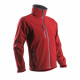 Veste de travail softshell respirante coverguard yang - Taille et coloris au choix Rouge