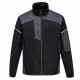 Veste de travail softshell portwest flex shell - Taille et couleur au choix Gris-Noir