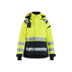 Veste hardshell stretch 2D haute-visibilité femme 49041987 - Couleur au choix Jaune fluo-Noir
