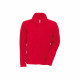 Veste micropolaire zippée falco kariban - Coloris et taille au choix Rouge