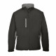 Veste softshell portwest texo 3 couches - Coloris et taille au choix Noir-Gris