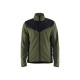 Veste tricotée softshell 59422536 - Couleur au choix Vert-foncé-Noir