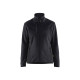Veste tricotée softshell femme 59432536 - Couleur au choix Gris anthracite-noir