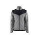 Veste tricotée softshell 59422536 - Couleur au choix Gris-chiné-noir