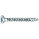 Vis Rocket tête fraisée Pozi VYNEX Acier zingué 4x50 - Boite de 500 - 351400025118 