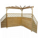 Vidaxl pergola de jardin 256 x 256 x 225 cm bois de pin imprégné 