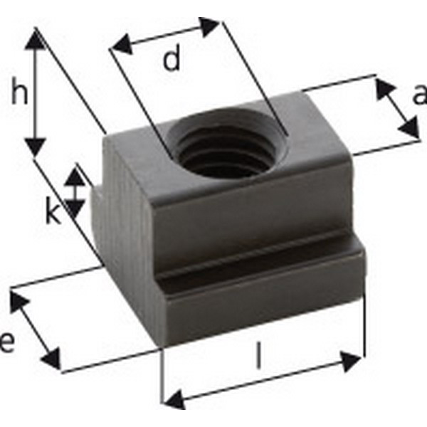 150 mm Filetage M8 zinc mobilier Connecteur Boulons 4 volets T-écrous insert 15 mm