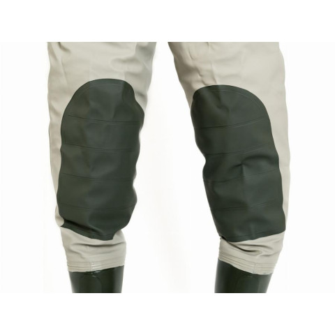 Waders combi pvc sport goodyear renfort genoux vert - combisport