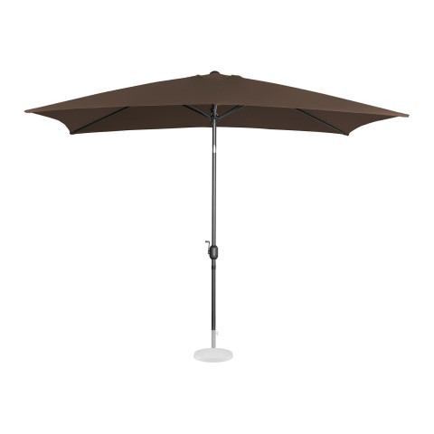 Grand parasol rectangulaire 200 x 300 cm inclinable - Couleur au choix