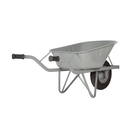 Brouette universelle, roue pneumatique, capacité 80 litres