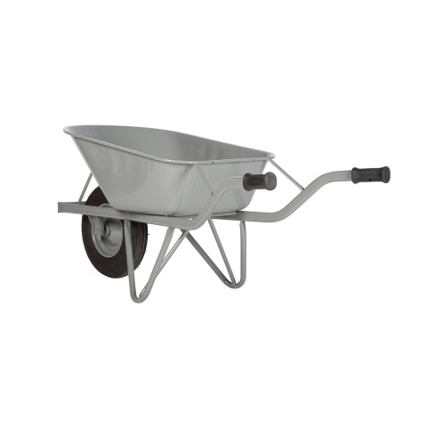 Brouette universelle, roue pneumatique, capacité 80 litres