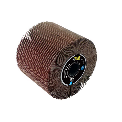 Brosse à lamelles abrasives A80 FAR TOOLS Ø 120 mm L 100 mm - 110868