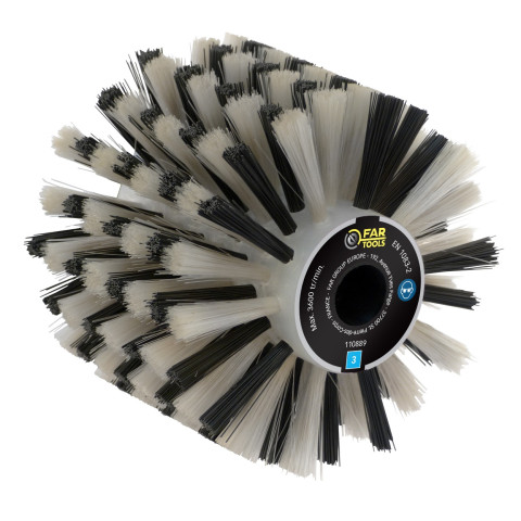 Brosse fibre plastique FAR TOOLS Ø 120 mm L 100 mm - 110889