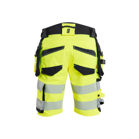 Short stretch 4D Haute-Visibilité avec poches flottantes détachables 11201648 - Couleur et taille au choix