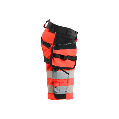 Short stretch 4D Haute-Visibilité avec poches flottantes détachables 11201648 - Couleur et taille au choix