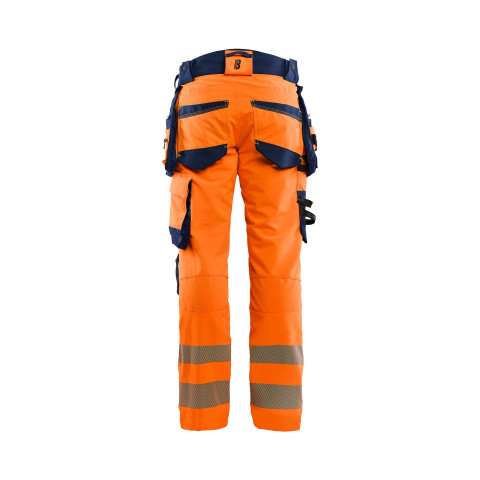 Pantalon stretch 4D Haute-Visibilité avec poches flottantes détachables 11221648 - Couleur et taille au choix