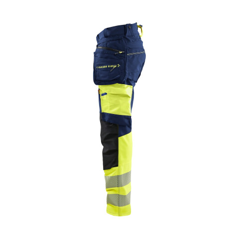 Pantalon stretch 4D haute-visibilité avec poches flottantes détachables 11251648 - Couleur et taille au choix