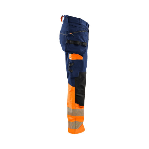 Pantalon stretch 4D haute-visibilité avec poches flottantes détachables 11251648 - Couleur et taille au choix