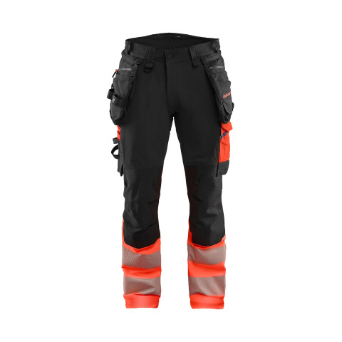 Pantalon stretch 4D haute-visibilité avec poches flottantes détachables 11251648 - Couleur et taille au choix