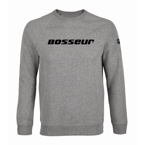 Sweat-shirt col rond - BOSSEUR - Doma T.3XL Gris chiné 11962-012