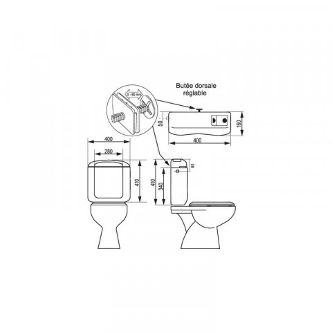 Réservoir bi-flo 150