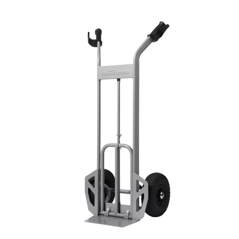 Diable 200kg NST-400 bavette rabattable, roues pneumatiques