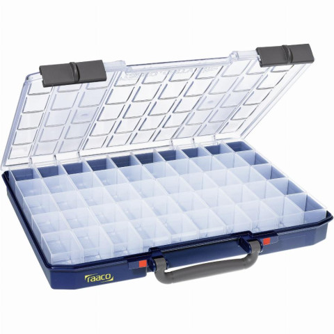 Mallette de transport raaco 55 mm - très solide - 50 godets amovible - 138529
