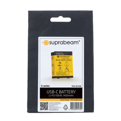 Batterie Li-Po 1400 mAh - USB-C Suprabeam - SB951026