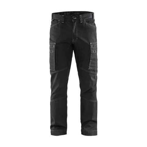 Pantalon maintenance denim stretch 14591142 - Couleur et taille au choix